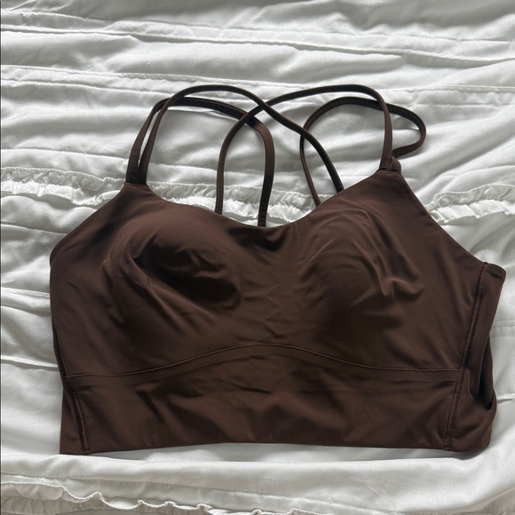 lululemon athletica like a cloud sports bra java - Picture 2 of 2